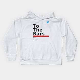 To the Bars - Touchdown Boys Right Kids Hoodie